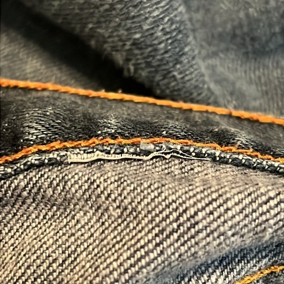 J. Crew Women's Matchstick Raw Frayed Hem Denim Skirt Size 14 - Picture 10 of 13